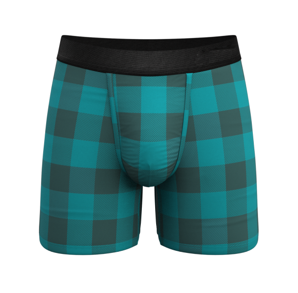 Herrenunterwäsche mit Hodentasche | Boxershorts für Männer mit Eingriff | Modal-Boxershorts mit Tasche