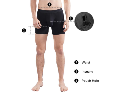 Men's Underwear Breathable Boxer Briefs | Simply Design | Moisture-Wicking Lightweight Underwear