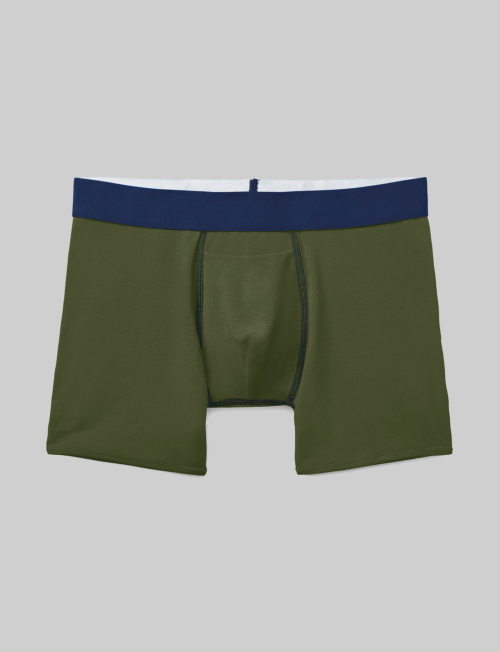 Men's Cool Cotton Trunk 4" Underwear | Breathable Moisture-Wicking | Men's Underwear For Travel