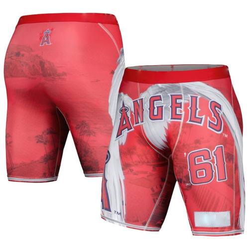 Men's Red Boston Red Sox Slugger Boxers | Plush-Soft Tagless Waistband | Printed Men's Underwear