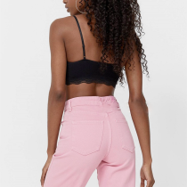 Threaded Lace Seamless Bra Women | Full Coverage Lace Unlined Underwire | Sexy Bralettes Racerback