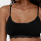Threaded Lace Seamless Bra Women | Full Coverage Lace Unlined Underwire | Sexy Bralettes Racerback
