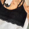 Threaded Lace Seamless Bra Women | Full Coverage Lace Unlined Underwire | Sexy Bralettes Racerback