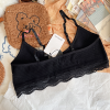 Threaded Lace Seamless Bra Women | Full Coverage Lace Unlined Underwire | Sexy Bralettes Racerback