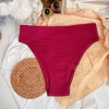 Women's Standard Meshed Up Briefs | Tropic Bikini Bottom | Low Rise Ribbed Seamless Breathable Thong