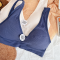 Yoga Ribbed Sports Bras For Women | V-Neck Wireless Bralettes | Support Comfort Plunge Padded