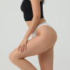 Women's Thong Bikini Bottom | Waist Triangle Panties | Breathable Simple Slim Female Briefs
