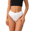 Balancing Act Hi-Cut Brief Panty | High Waisted Cheeky Bikini Bottoms | High Cut Briefs