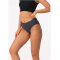 Balancing Act Hi-Cut Brief Panty | High Waisted Cheeky Bikini Bottoms | High Cut Women's Briefs