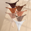 Womens Seamless G-String Thongs | Low Rise Panties | Breathable Invisible Underwear