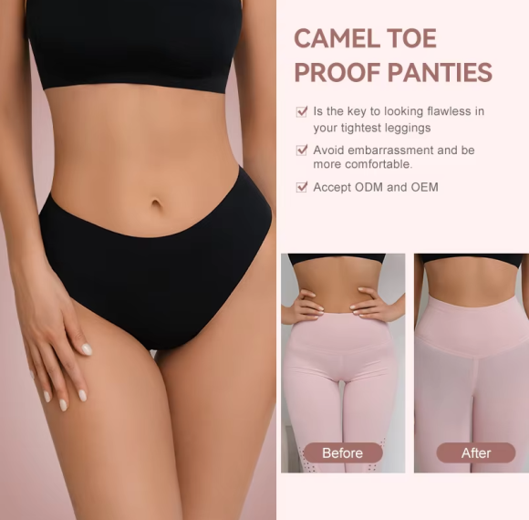 High Waisted High Cut Thong Bikini Bottom | Cheeky Coverage Swimwear Separates | Casual Solid Briefs Women