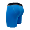 Mens Underwear Stretchy Cotton Soft Boxer Briefs | Front Mesh Breathable | Moisture Wicking