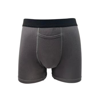 Ball Pouch Underwear For Men W/Fly | Men's Boxer Performance Fabric  | No Ride Up Legs