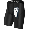 Kompressions-Boxershorts für Herren im Slim-Fit | Schützender Bio-Flex-Cup, feuchtigkeitsableitend | Belüfteter Schutz