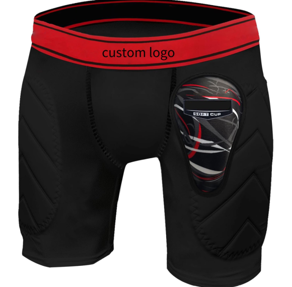 Men's Youth Boys Padded Sliding Shorts | Soft Protective Cup | Stronger Protection