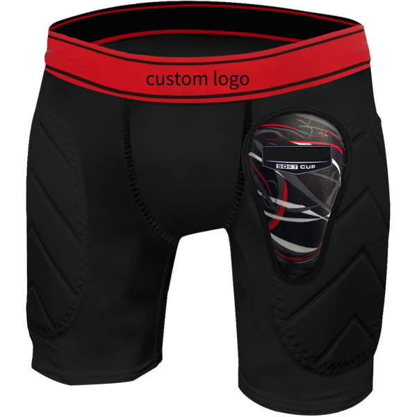 Gepolsterte Gleitshorts für Herren und Jungen | Weicher Schutzbecher | Stärkerer Schutz