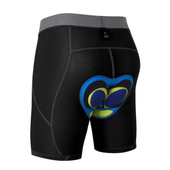 3D Padded Bike Cycling  | Mens Long Underwear Short | Quick Dry Breathable Mesh