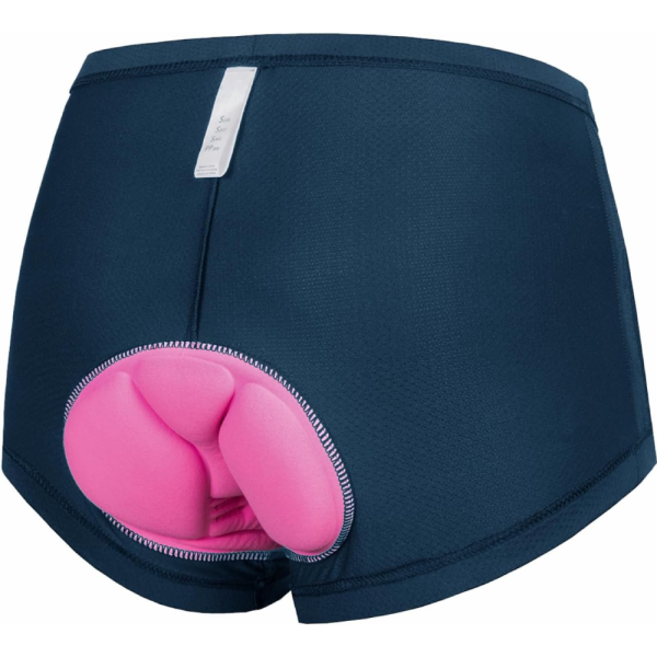 Sous-vêtements de cyclisme pour femme, rembourrés 4D | Cuissards de vélo en gel | Boxers de montagne