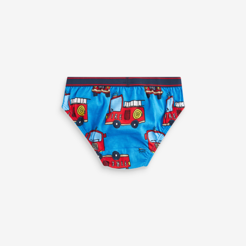 Wholesale 100% Cotton Briefs | Emergency Vehicle Print | Soft Toddler Underwear
