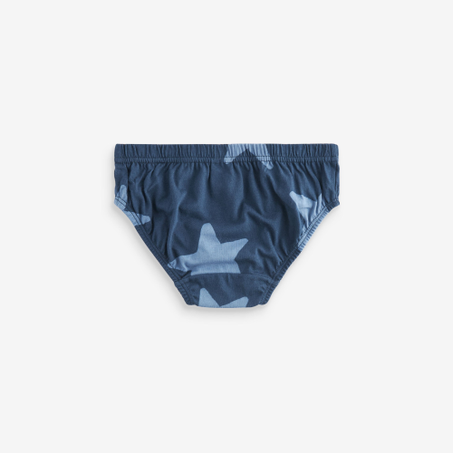 Baby Soft Cotton Underwear | Blue Stars And Stripes 100% Cotton Briefs | Children Truck Panties