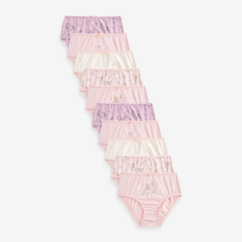 Girls Pure Comfort Underwear | 100% Combed Cotton Underwear | Breathable Toddler Panties