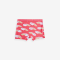 Custom Girls' Underwear Panties | Pink Panda Stampy Short Boxers | High Rise Full Coverage Shape