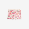 Custom Girls' Underwear Panties | Pink Panda Stampy Short Boxers | High Rise Full Coverage Shape