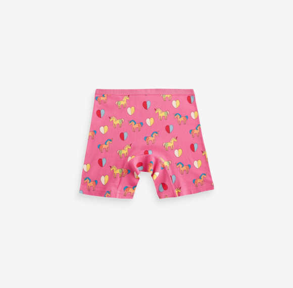 Girls Underwear Baby Toddler Panties | Stampy Long Leg Short Underwear | Soft Cotton Girls Boyshort Panties