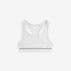 Girls Racer Back Crop Tops Bralettes | Double Layered Front Panel | Lasting Comfort Fit