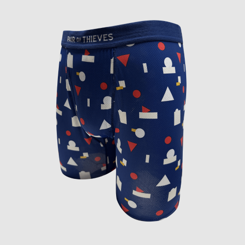 Super Fit Long Men's Boxer Briefs | Breathable Quick-Dry Underwear | Soft 4-Way Stretch