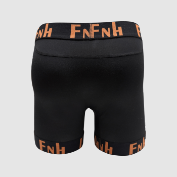 Middle Finger Men's Boxer Briefs Running Shorts | Cotton Athletic Mens Underwear | Leg Opening Logo Custom