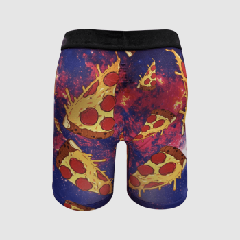 Novelty Men's Boxer Briefs Underwear Junk Food | Food Print Underwear | Breathable And Supportive