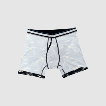 Men's Super Soft Boxer Briefs Built In Pouch | Support Stretch Sports Underwear | No-Roll Waistband Lightweight Athletic