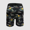 Men's Super Soft Boxer Briefs Built In Pouch | Support Stretch Sports Underwear | No-Roll Waistband Lightweight Athletic