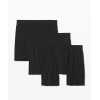 Men's Modal Stripes Solid Boxer Shorts | Moisture Wicking Men's Loose-Fitting Underwear | Quick-Drying