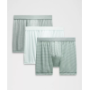 Men's Modal Stripes Solid Boxer Shorts | Moisture Wicking Men's Loose-Fitting Underwear | Quick-Drying