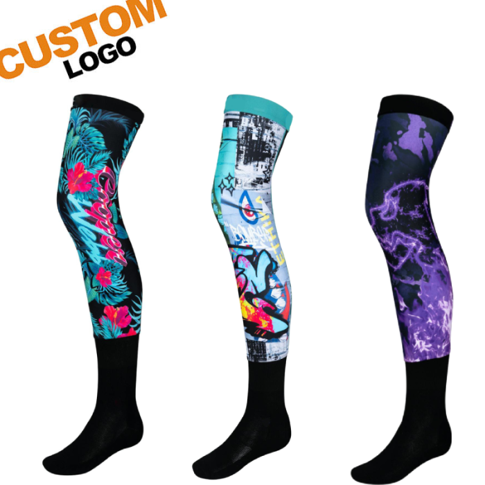 Men's Rodger Motocross Socks | Knee Brace Socks | Extra Protection For The Knees | Moisture-Wicking
