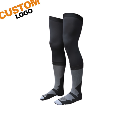Knee Brace Motorcycle Riding Socks | Advanced Moisture-Wicking | Extra Cushioning And Support