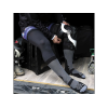 Knee Brace Motorcycle Riding Socks | Advanced Moisture-Wicking | Extra Cushioning And Support
