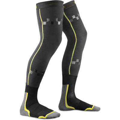 High Elastic Cross-Country Men's Motorcycle Socks | Bottom Sweat Absorbent Wear Joint Protection | Adhesive Silicone Gripper