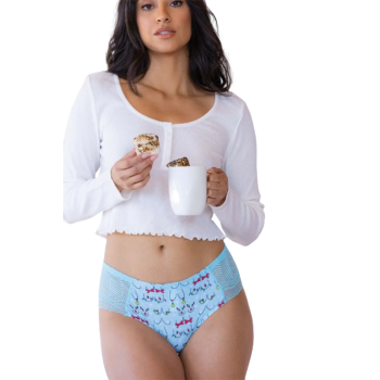 Modal Bikini Women's Underwear Briefs | Classic Cheeky Panties | Sexy Breathable Mesh Design