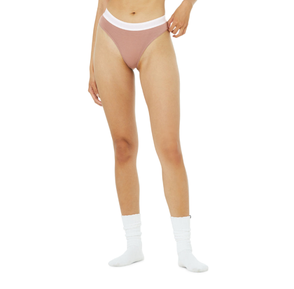 Women's Cotton High Leg Brief Underwear | Tag Free Comfort | Super-Stretchy Lightweight