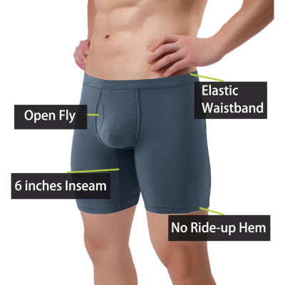 Mens Support Ball Pouch Underwear | Anti-Chafing Hammock | Men's Boxer Briefs