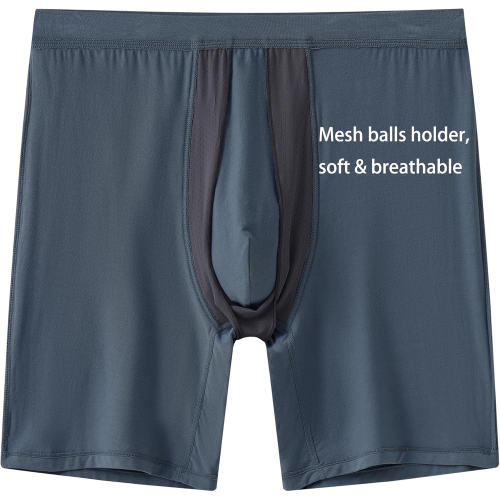 Mens Support Ball Pouch Underwear | Anti-Chafing Hammock | Men's Boxer Briefs
