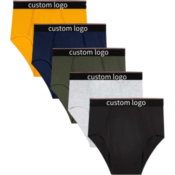 Men's Briefs Underwear Viscose from Bamboo | Moisture Wicking Tagless | 4-Way Stretch | Sustainable