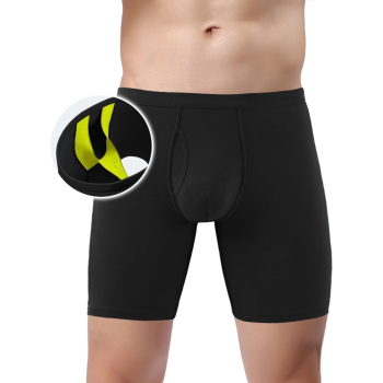Men's Boxer Briefs | Cool Ball Pouch Underwear | Anti-Chafing Hammock | Mesh Ball Holder