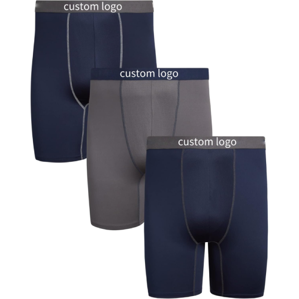 Men's Boxer Briefs | Long Leg Performance Boxers For Men | Big And Tall Mens Underwear