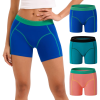 Women's 4" Inseam Boxers Briefs | Cotton Boyshorts Underwear | Ladies Panties | For Sports Workouts
