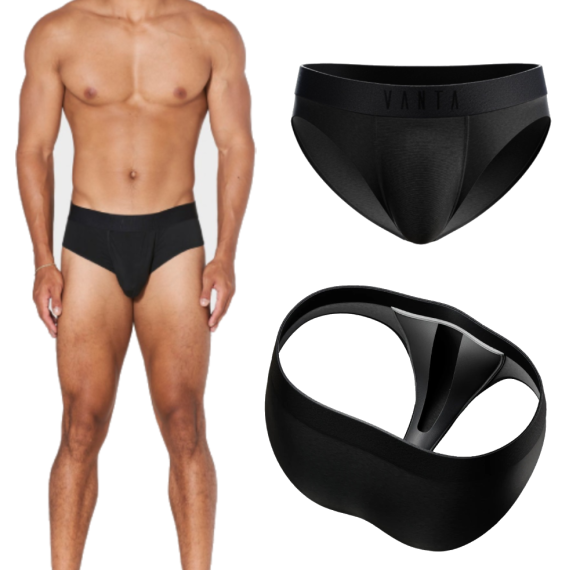 Mens Underwear Briefs | Breathable Cooling Bamboo Fabric | Ball Pouch Mens Briefs