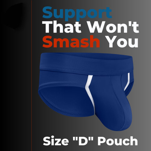 Bulge Enhancing Pouch Underwear for Men | No-Roll Waistband | Nylon Sports Briefs Abcd Pouch